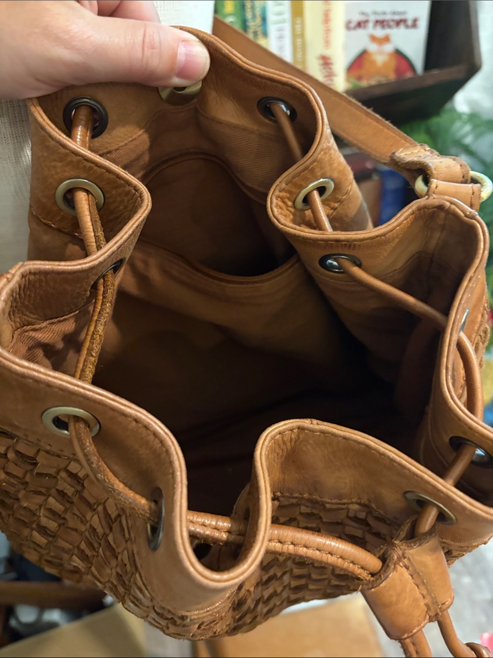Leather crossbody purse - Picture 4 of 4